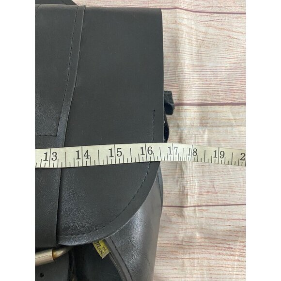 Willie & Max Single Side Leather Saddle Bag - OS - Picture 5 of 12